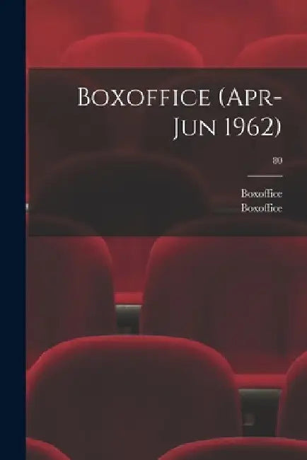 Boxoffice (Apr-Jun 1962); 80 by Boxoffice