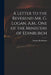 A Letter to the Reverend Mr. G. Logan, A.M., One of the Ministers of Edinburgh by Thomas 1674-1757 Ruddiman