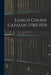 Lehigh Course Catalog (1910-1911) by Anonymous