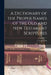 A Dictionary of the Proper Names of the Old and New Testament Scriptures by J. B. Jackson