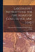 Laboratory Instructions for Fire Assays of Gold, Silver, and Lead by Assaying Laboratory Unive S. Morley