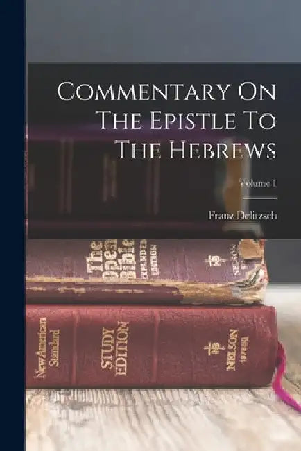 Commentary On The Epistle To The Hebrews; Volume 1 by Franz Delitzsch