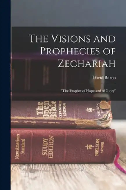 The Visions and Prophecies of Zechariah: "the Prophet of Hope and of Glory" by David Baron