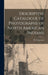 Descriptive Catalogue of Photographs of North American Indians by W. H. Jackson