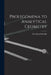 Prolegomena to Analytical Geometry by Neville Eric Harold