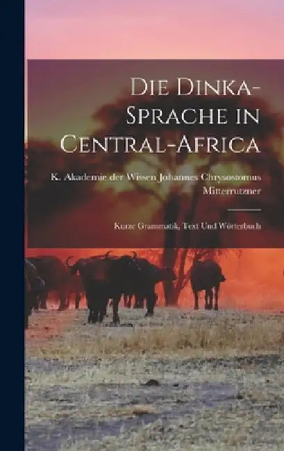 Die Dinka-sprache in Central-Africa: Kurze Grammatik, Text und Wörterbuch by K. Akademie Chrysostomus Mitterrutzner