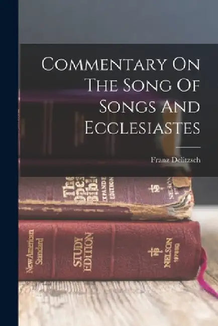 Commentary On The Song Of Songs And Ecclesiastes by Franz Delitzsch