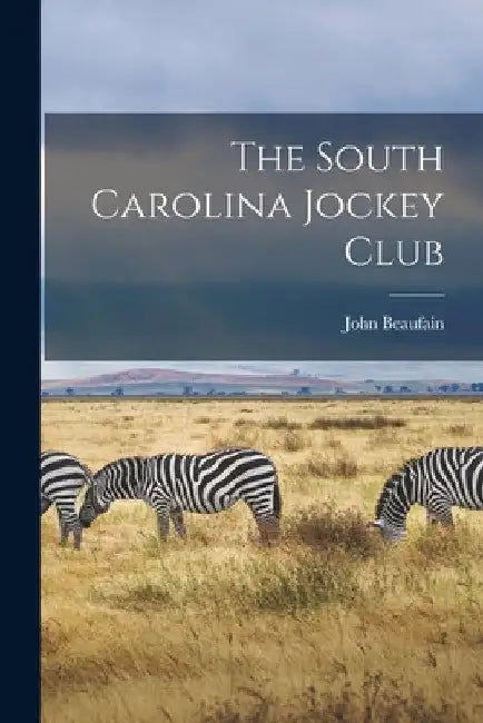 The South Carolina Jockey Club by John Beaufain 1800-1881 Irving