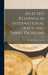 Selected Readings in International Trade and Tariff Problems by Frank William Taussig