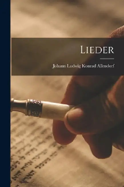 Lieder by Johann Ludwig Konrad Allendorf