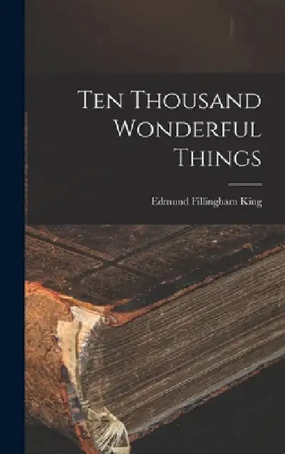 Ten Thousand Wonderful Things by Edmund Fillingham King