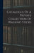Catalogue Of A Private Collection Of Walking Sticks by Anonymous