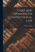 Cases and Opinions on Constitutional Law by William Forsyth