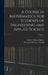 A Course in Mathematics, for Students of Engineering and Applied Science; Volume 1 by Frederick Harold Bailey