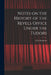 Notes on the History of the Revels Office Under the Tudors by E. K. Chambers