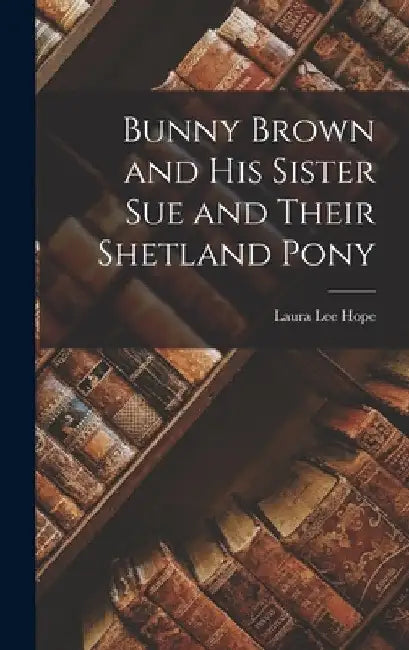 Bunny Brown and His Sister Sue and Their Shetland Pony by Laura Lee Hope