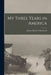 My Three Years in America by Johann Heinrich Bernstorff