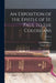 An Exposition of the Epistle of St. Paul to the Colossians; Volume 2 by John Davenant, Josiah Allport