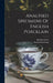 Analysed Specimens Of English Porcelain by Herbert Eccles