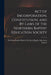 Act of Incorporation, Constitution, and By-laws of the Northern Baptist Education Society by Northern B. Baptist Education Society