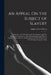 An Appeal On the Subject of Slavery: Addressed to the Members of the New England and New Hampshire Conferences of the Methodist Episcopal Church. Toge by Shipley Wells Willson