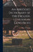 An Abridged Dictionary of the English-Lithuanian Languages by Peter Saurusaitis