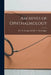 Archives of Ophthalmology by Dr H Knapp and Dr C Schweigger