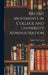 Recent Movements in College and University Administration by Samuel Paul Capen