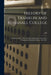 History of Franklin and Marshall College; Franklin College, 1787-1853; Marshall College, 1836-1853; Franklin and Marshall College, 1853-1903 by J. H. 1838-1910 Dubbs