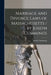 Marriage and Divorce Laws of Massachusetts / by Joseph Cummings by Joseph Cummings