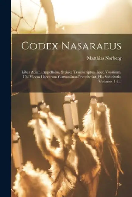 Codex Nasaraeus: Liber Adami Appellatus, Syriace Transscriptus, Loco Vocalium, Ubi Vicem Literarum Gutturalium Præstiterint, His Substi by Matthias Norberg