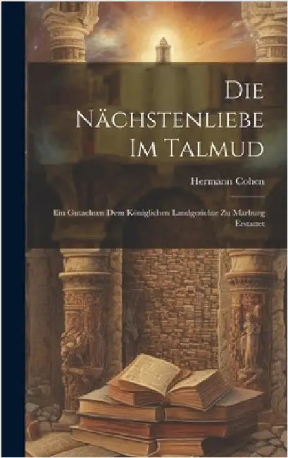 Die Nächstenliebe Im Talmud: Ein Gutachten Dem Königlichen Landgerichte Zu Marburg Erstattet by Cohen, Hermann