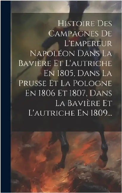 Histoire Des Campagnes De L'empereur Napoléon Dans La Bavière Et L'autriche En 1805, Dans La Prusse Et La Pologne En 1806 Et 1807, Dans La Bavière Et by Anonymous