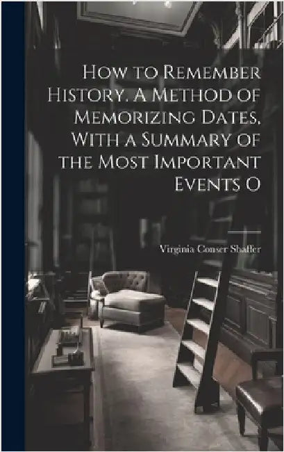 How to Remember History. A Method of Memorizing Dates, With a Summary of the Most Important Events O by Shaffer, Virginia Conser
