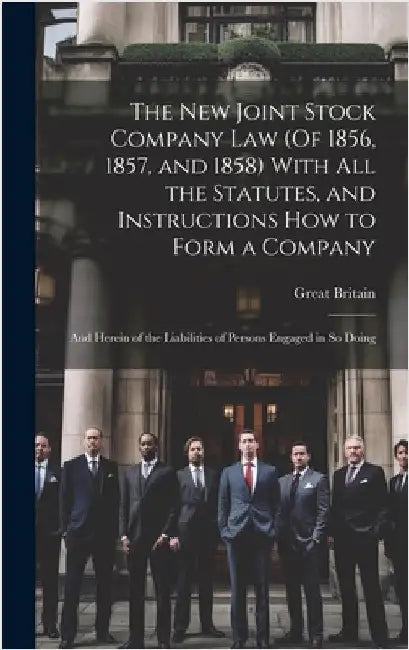 The New Joint Stock Company Law (Of 1856, 1857, and 1858) With All the Statutes, and Instructions How to Form a Company: And Herein of the Liabilities by Great Britain