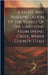 A Study And Interpretation Of The Fossils Of The Limestone From Spring Creek, Weber County, Utah by Anonymous