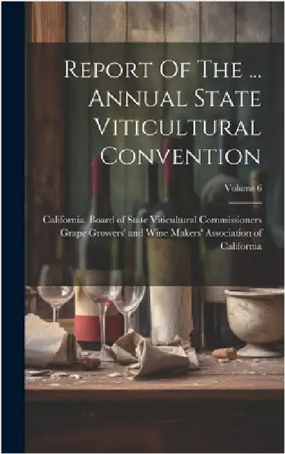 Report Of The ... Annual State Viticultural Convention; Volume 6 by California Board of State Viticultural