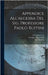 Appendice All'algebra Del Sig. Professore Paolo Ruffini by Ruffini, Paolo