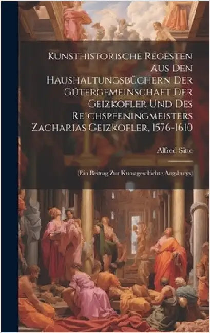 Kunsthistorische Regesten Aus Den Haushaltungsbüchern Der Gütergemeinschaft Der Geizkofler Und Des Reichspfeningmeisters Zacharias Geizkofler, 1576-16 by Sitte, Alfred