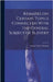 Remarks on Certain Topics Connected With the General Subject of Slavery by Dickson, Samuel Henry