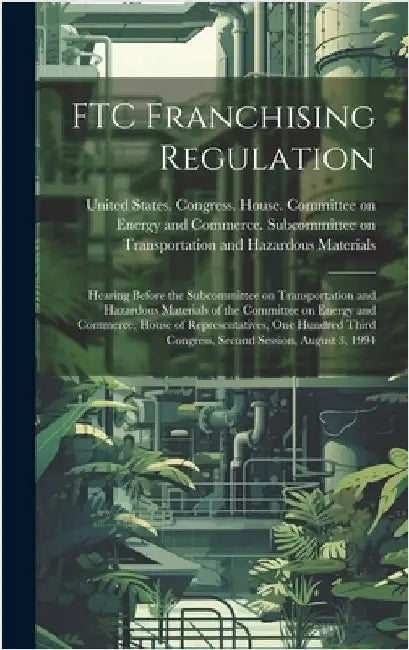 FTC Franchising Regulation: Hearing Before the Subcommittee on Transportation and Hazardous Materials of the Committee on Energy and Commerce, Hou by United States Congress House Commi
