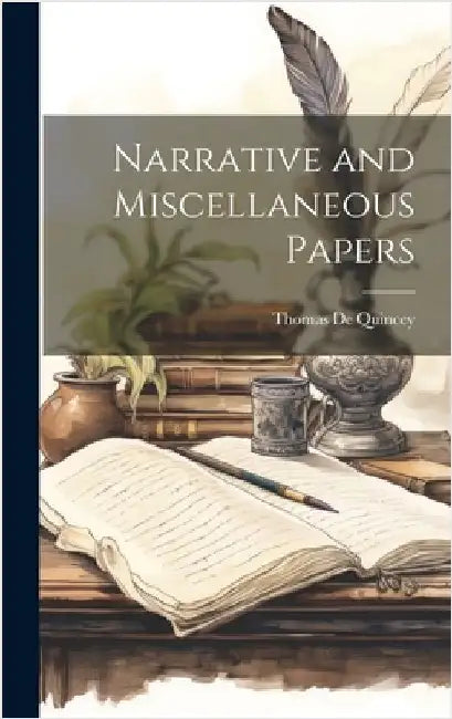 Narrative and Miscellaneous Papers by de Quincey, Thomas