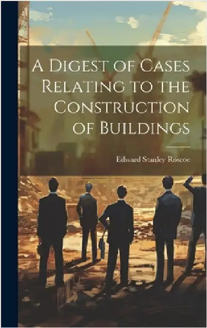 A Digest of Cases Relating to the Construction of Buildings by Roscoe, Edward Stanley
