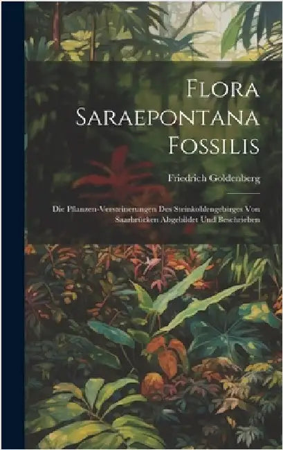 Flora Saraepontana Fossilis: Die Pflanzen-versteinerungen Des Steinkohlengebirges Von Saarbrücken Abgebildet Und Beschrieben by Goldenberg, Friedrich