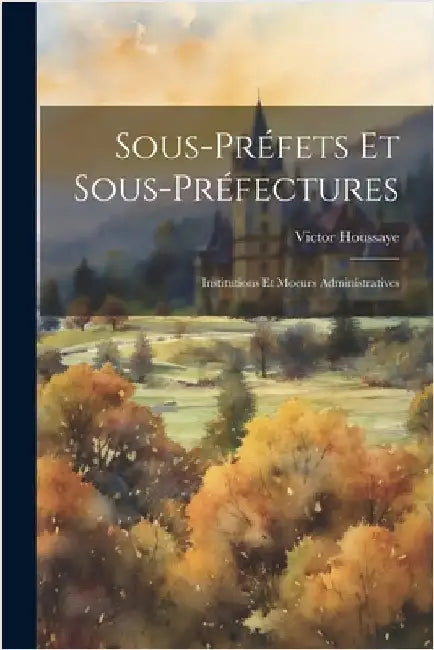 Sous-Préfets Et Sous-Préfectures: Institutions Et Moeurs Administratives by Houssaye, Victor