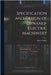 Specification and Design of Dynamo-Electric Machinery by Walker, Miles