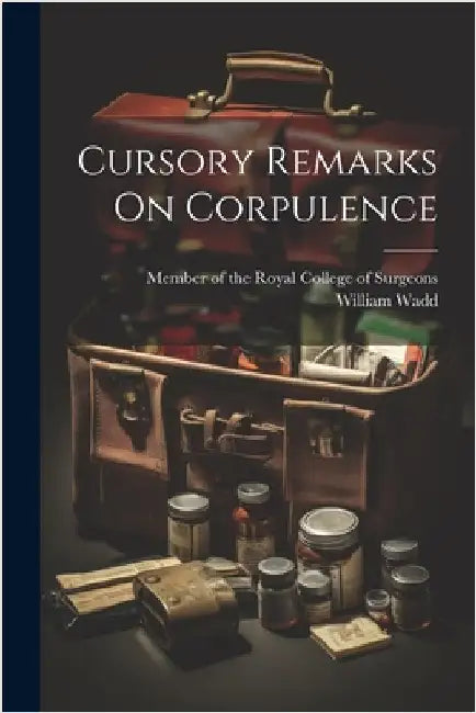 Cursory Remarks On Corpulence by Wadd, William