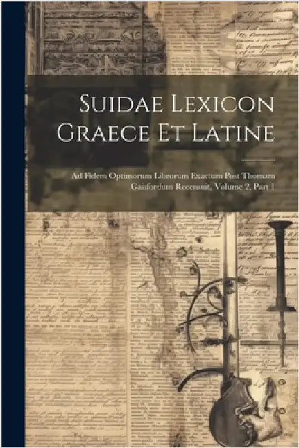 Suidae Lexicon Graece Et Latine: Ad Fidem Optimorum Librorum Exactum Post Thomam Gaisfordum Recensuit, Volume 2, part 1 by Anonymous