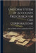 Uniform System of Accounts Prescribed for Gas Corporations by New York (State) Public Service Comm