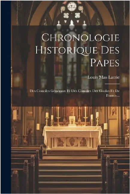 Chronologie Historique Des Papes: Des Conciles Généraux Et Des Conciles Des Gaules Et De France... by Latrie, Louis Mas